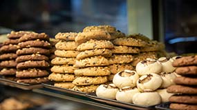 Pastelería Obrador, galletas.